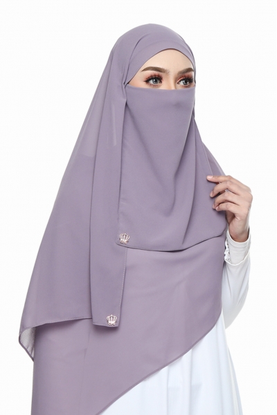 SHAWL HABIBI NIQAB SET - LILAC SHAWL HABIBI NIQAB SET - LILAC